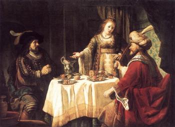 讓 維尅多 The Banquet Of Esther And Ahasuerus 讓 維尅多 The Banquet Of Esther And Ahasuerus